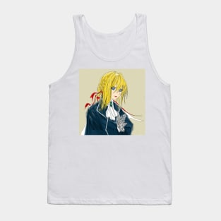 the mail doll violet evergarden Tank Top